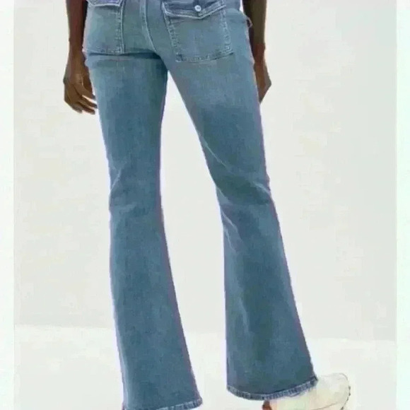 GAP LOW RISE  Y2K FLARE JEANS - Picture 2 of 7